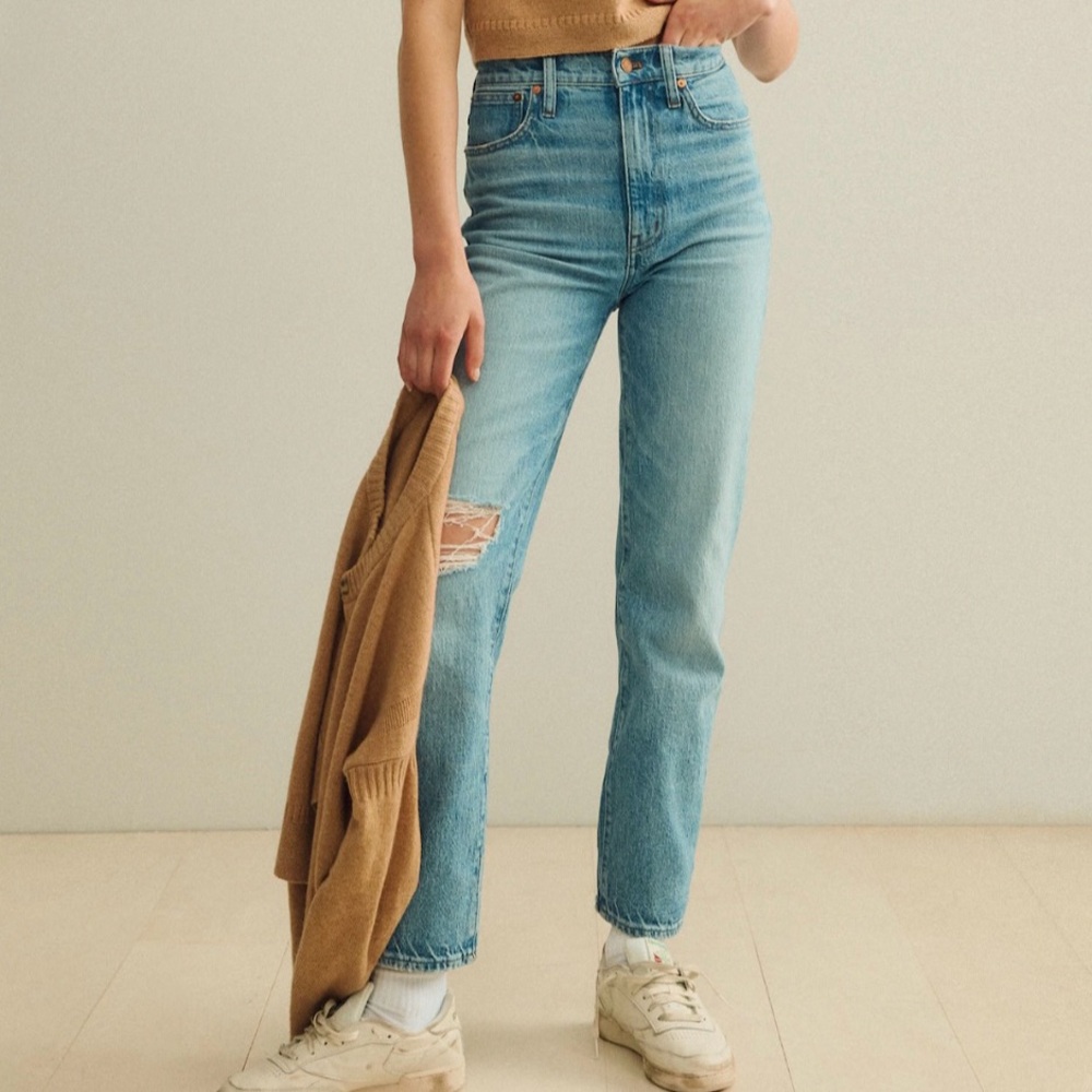 Madewell perfect vintage straight Jean in reinhart wash - 25